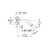 Grohe-GSS-Eurocube-DTH-05-Shower Arm Dimensional Drawing