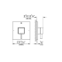 Grohe-GSS-Eurocube-SPB-01-Valve Trim Dimensional Drawing