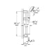 Grohe-GSS-Europlus-CTH-08-Handshower / Slide Bar Dimensional Drawing