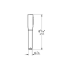 Grohe-GSS-Grandera-DPB-03-Handshower Dimensional Drawing