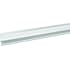 Hafele 98-7/16 Inch Long Finger Cabinet Pull Satin Aluminum