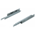 Hafele Salice 22 Inch Full Extension Concealed Undermount Drawer Slide with 50 Lbs. Weight Capacity - Pair Zinc Plated