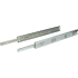 Hafele Accuride 3932 Slides 10 Inch Full Extension Ball Bearing Drawer Slide with 150 Pound Weight Capacity and Self Closing - Single Steel