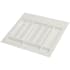 Hafele 22" Wide Trimmable Utility Drawer Insert for Accessories or Medical Tools White