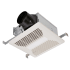 Haier 80 CFM 0.7 Sone Ceiling Mounted Exhaust Fan with LED Lighting White
