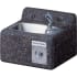 Halsey Taylor Sierra Stone 9" Wall Mounted Outdoor Rated Drinking Fountain Stone Aggregate