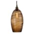 Optic Bronze Glass with Flat Bronze Finish