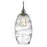 Optic Clear Glass with Metallic Beige Silver Finish