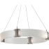 Hammerton Studio Parallel 33" Wide Artisan Crafted LED Chandelier with Hand Textured Glass Configure Below