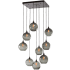 Hammerton Studio Terra 31" Wide Artisan Crafted Optic Glass 9 Light Pendant Configure Below