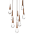 Hammerton Studio Rain Drop 27" Wide LED Multi Light Pendant Configure Below