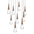 Hammerton Studio Rain Drop 26" Wide LED Multi Light Pendant Configure Below