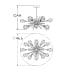 Hammerton Studio Blossom 12 Light 46" Wide LED Sputnik Chandelier Configure Below