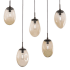 Hammerton Studio Meteo 5 Light 40" Wide Linear Pendant Configure Below