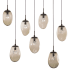 Hammerton Studio Meteo 48" Wide LED Crystal Linear Pendant Configure Below