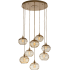 Hammerton Studio Coppa 29" Wide Artisan Crafted Optic Glass 8 Light Pendant Configure Below