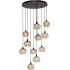 Hammerton Studio Coppa 35" Wide Artisan Crafted Optic Glass 11 Light Pendant Configure Below