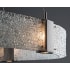 Clear Rimelight Glass with Satin Nickel Finish