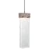 Hammerton Studio Parallel 5" Wide Artisan Crafted LED Pendant with Hand Textured Glass Configure Below