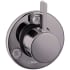 Hansgrohe Ecostat S Trio/Quattro Diverter Trim for up to 3 Distinct Functions - Less Rough In Brushed Black Chrome