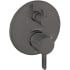 Hansgrohe Ecostat Pressure Balanced Valve Trim Only with Integrated Diverter for 2 Distinct Functions - Less Rough In Brushed Black Chrome