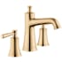 Hansgrohe Joleena 1.2 GPM Widespread Bathroom Faucet with Pop-Up Drain Assembly Brushed Bronze
