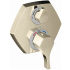 Hansgrohe Locarno Two Function Thermostatic Valve Trim Only with Single Lever Handle and Integrated Diverter - Less Rough In Polished Nickel