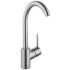 Hansgrohe Talis S 1.5 GPM Single Hole 1-Spray Kitchen Faucet - Limited Lifetime Warranty Steel Optik