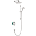 Hansgrohe Raindance S Thermostatic Shower System with Shower Head and Hand Shower - Rough In Included Chrome