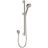Hansgrohe Vernis Blend 1.75 GPM Multi Function Hand Shower Set with Slidebar, Wall Elbow and Hose Brushed Nickel