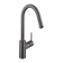 Hansgrohe Talis S² 1.75 GPM Pull-Down 1-Spray Kitchen Faucet with High-Arc Spout & Magnetic Docking - Limited Lifetime Warranty Brushed Black Chrome