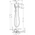 Hansgrohe 15473/10452 Tub Filler Dimensional Drawing