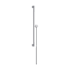 Hansgrohe Unica 24 Inch Slide bar with Hand Shower Hose Included Chrome