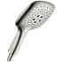 Hansgrohe Raindance Select E 2.5 GPM Multi-Function Handshower with Select, Air Power, and Quick Clean Technologies Brushed Nickel