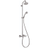 Hansgrohe Croma Thermostatic Showerpipe 150 1-Jet, 2.0 GPM Chrome