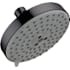 Hansgrohe Raindance S 2.5 GPM Multi Function Shower Head with AirPower and QuickClean Technologies - Limited Lifetime Warranty Brushed Black Chrome