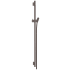 Hansgrohe Unica S Slide Bar 36" with 63" Techniflex Hose Brushed Black Chrome