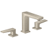 Hansgrohe Metropol 1.2 (GPM) Widespread Bathroom Faucet - Less Drain Assembly Brushed Nickel