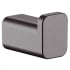 Hansgrohe AddStoris Single Robe Hook Brushed Black Chrome