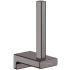Hansgrohe AddStoris Wall Mounted Euro Toilet Paper Holder Brushed Black Chrome