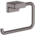 Hansgrohe AddStoris Wall Mounted Euro Toilet Paper Holder Brushed Black Chrome