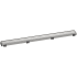 Hansgrohe RainDrain Match Trim 31-1/2" with Height Adjustable Frame Brushed Stainless Steel