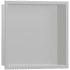Hansgrohe XtraStoris Original Wall Niche with Integrated Frame 12"x 12"x 4" Concrete Grey
