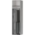 Hansgrohe XtraStoris Rock Recessed Toilet Brush Holder with Toilet Paper Holder and Tileable Door Brushed Stainless Steel