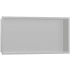 Hansgrohe XtraStoris Original Wall Niche with Integrated Frame 12"x 24"x 4" Concrete Grey
