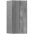 Hansgrohe XtraStoris Rock Wall Niche with Tileable Door 12"x 6"x 5.5" Brushed Stainless Steel