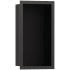Hansgrohe XtraStoris Individual Wall Niche with Design Frame 12"x 6"x 4" Brushed Black Chrome
