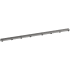 Hansgrohe RainDrain Match Boardwalk Trim 59-1/8" with Height Adjustable Frame Brushed Stainless Steel