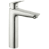 Hansgrohe Logis 1.2 GPM Single Hole Bathroom Faucet with EcoRight and ComfortZone Technologies Brushed Nickel