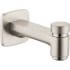 Hansgrohe Logis 5-7/8" Diverter Wall Mounted Tub Spout Brushed Nickel
